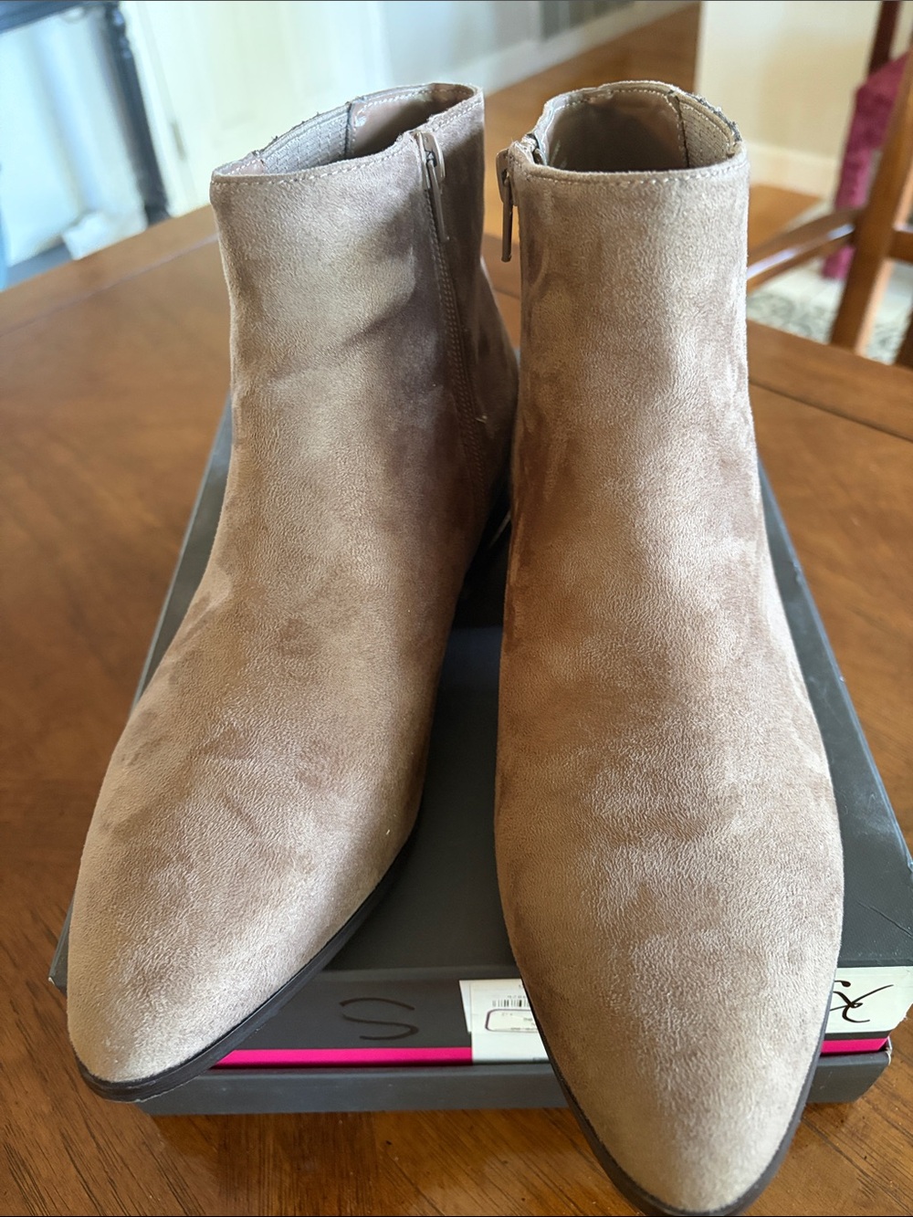 Women’s Brown Suede Ankle Boots - Classic Casual Style